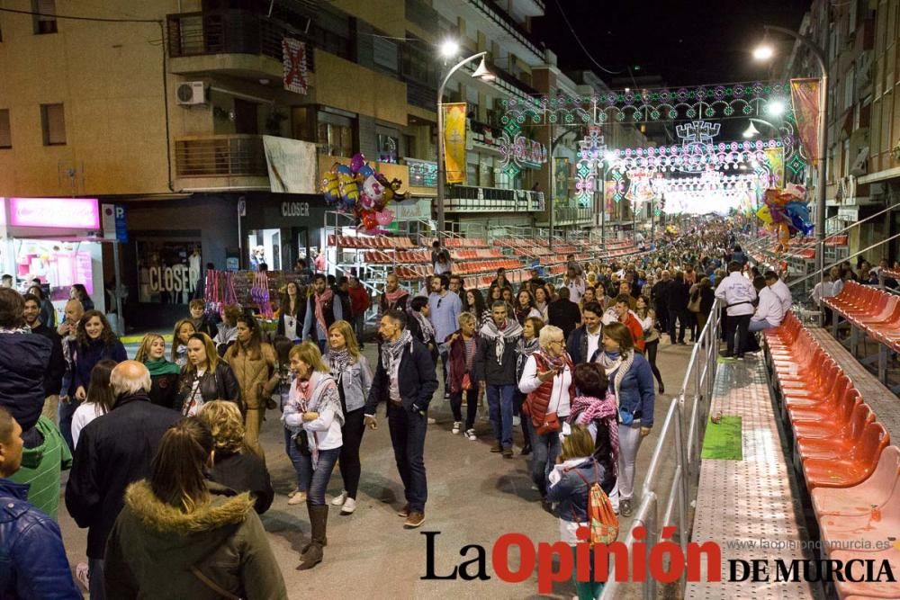 Entrada de bandas en Caravaca