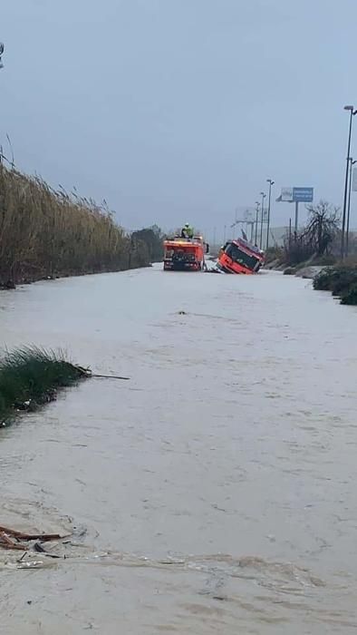 Efectos del temporal en la Safor