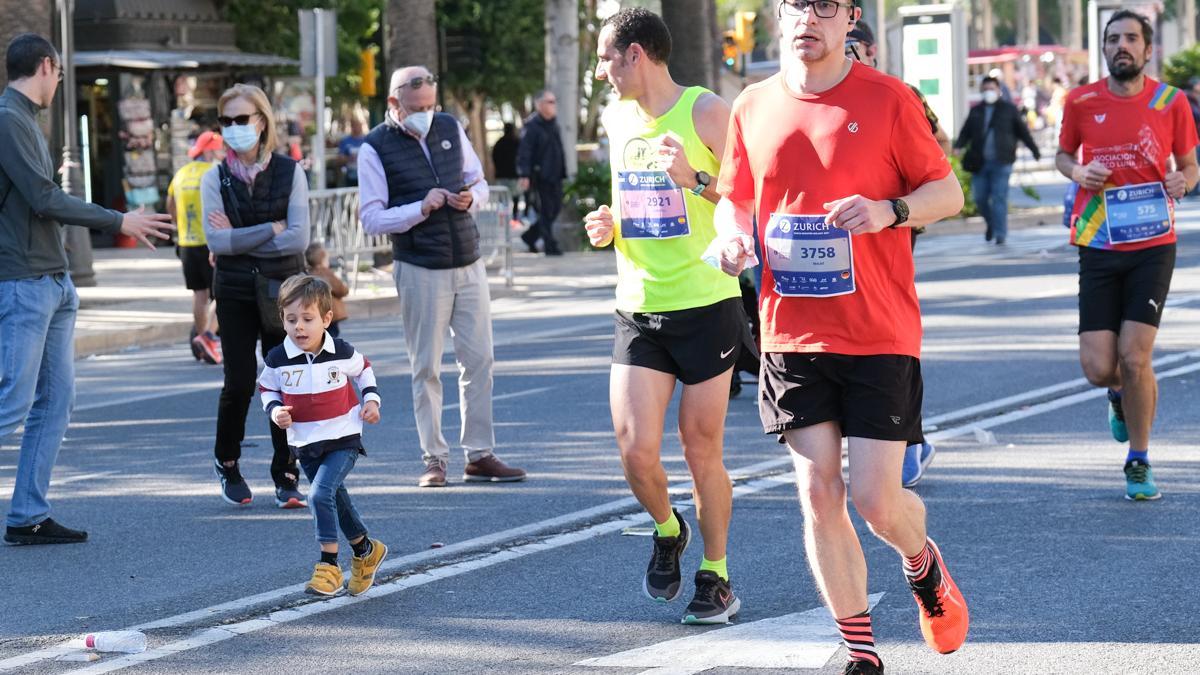 Las imágenes de la Zúrich Maratón de Málaga de 2021