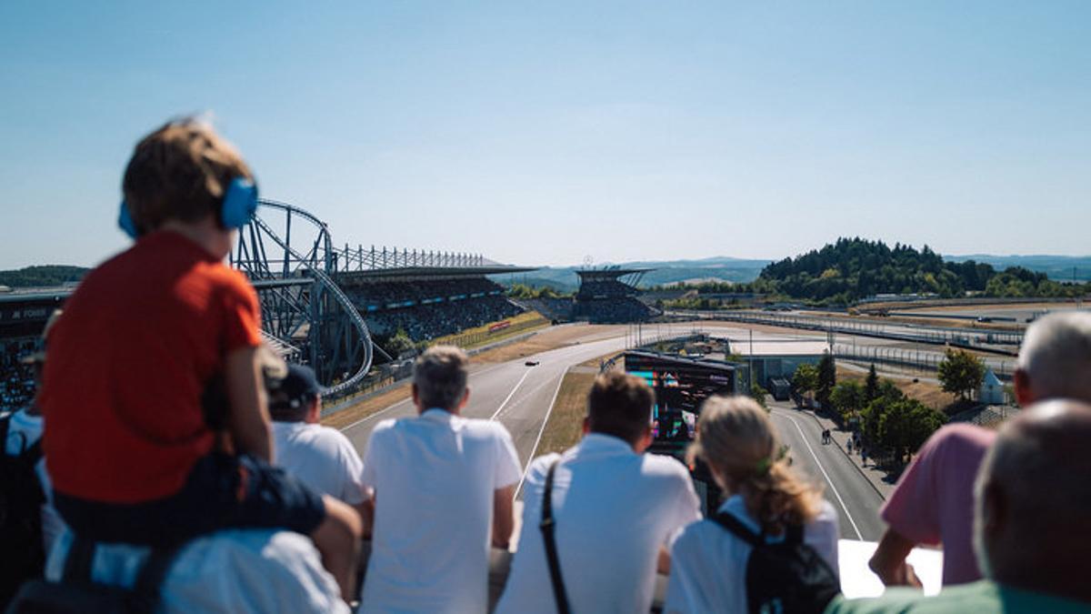 Una imagen del circuito de Nürburgring.