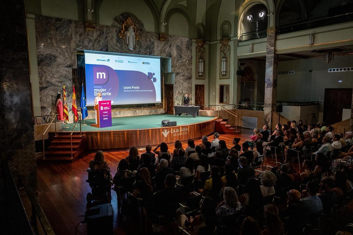 EN IMÁGENES | Premios Mujer y Deporte de EL PERIÓDICO DE ARAGÓN EN IMÁGENES | Premios Mujer y Deporte de EL PERIÓDICO DE ARAGÓN