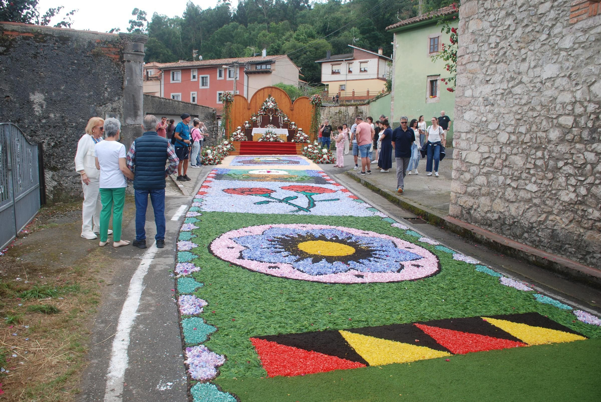 Fiesta sacramental en Cue (Llanes)