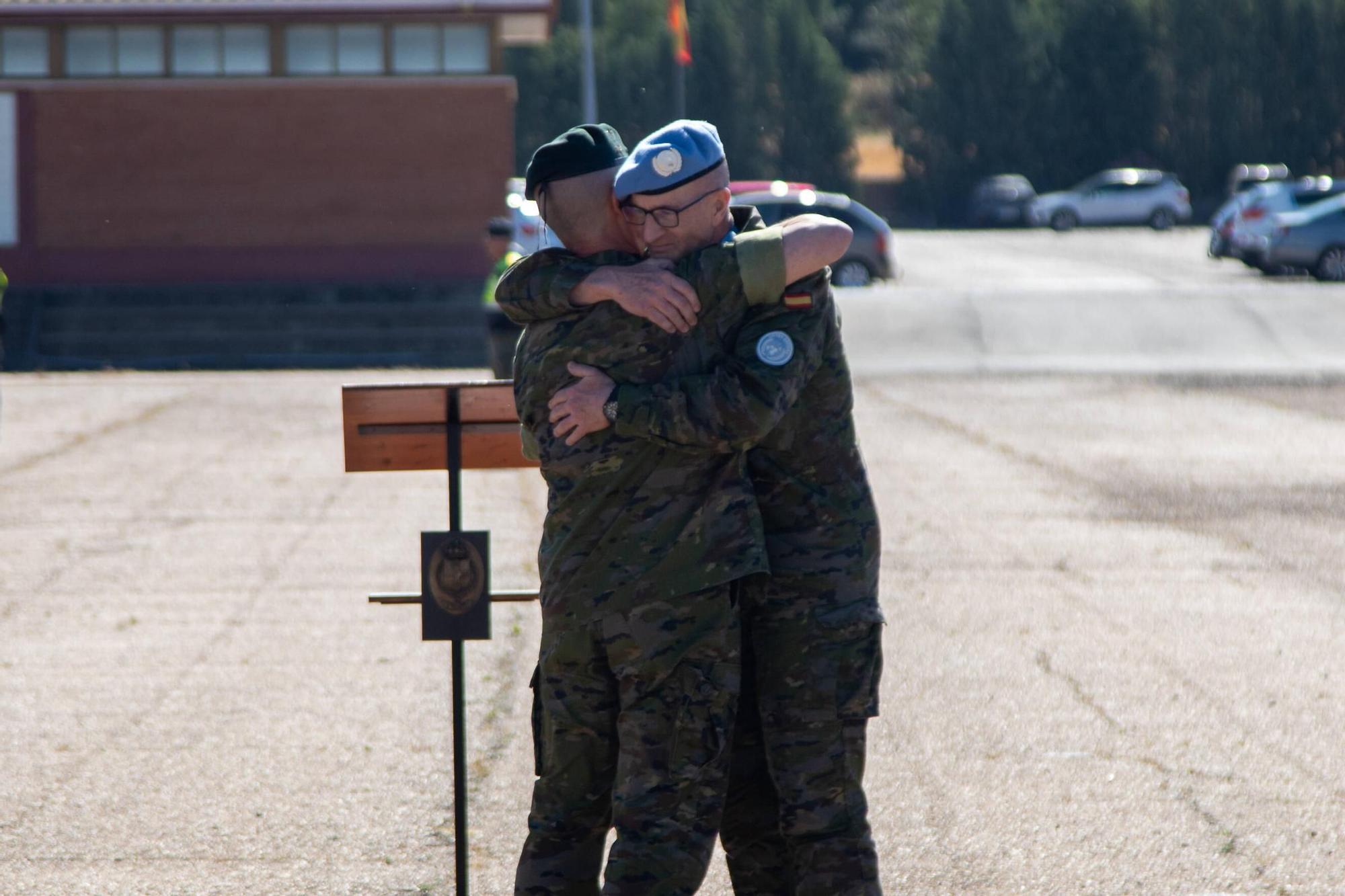 Vuelven a Badajoz los últimos militares que se encontraban en misión de paz en Líbano