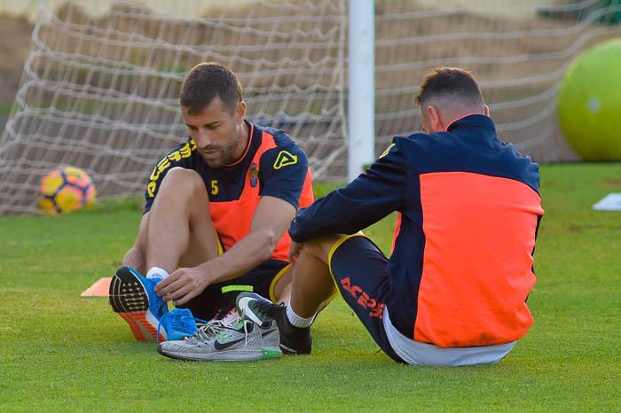 Entrenamiento de la UDLP en Las Burras