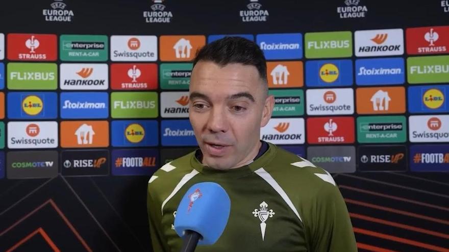 Iago Aspas: "Queda rematar en casa"