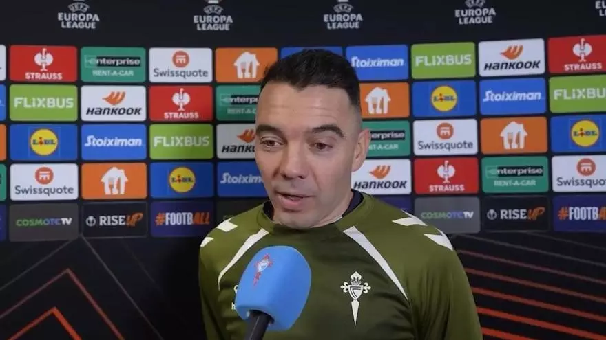Iago Aspas: "Queda rematar en casa"