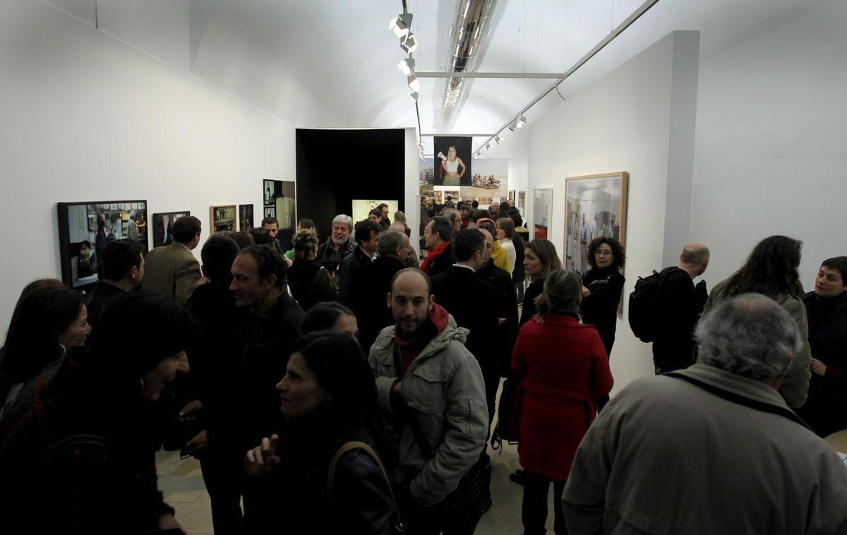 Imagen del interior de la antigua Sala Parpalló en el Monasterio de la Trinidad.