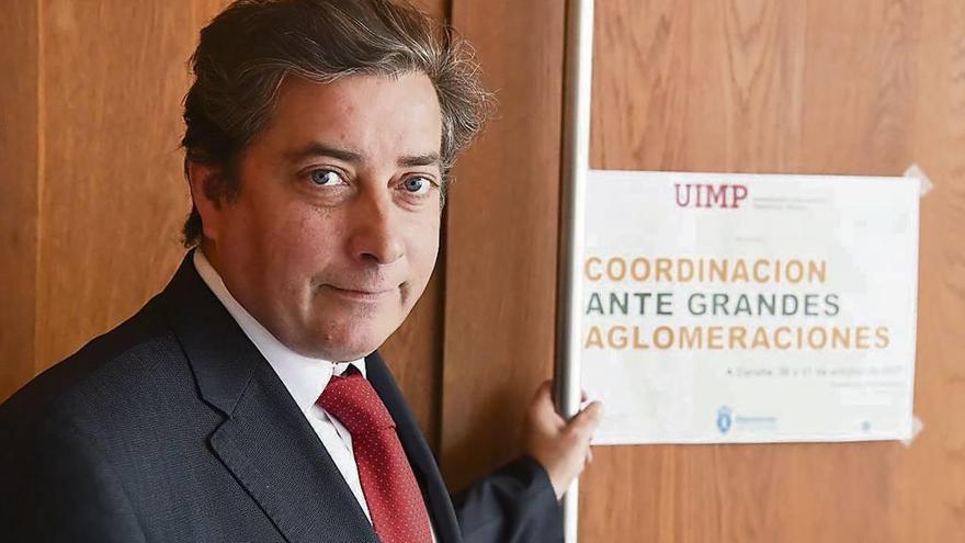 Roberto Lage, director del curso de la UIMP sobre seguridad en grandes aglomeraciones.