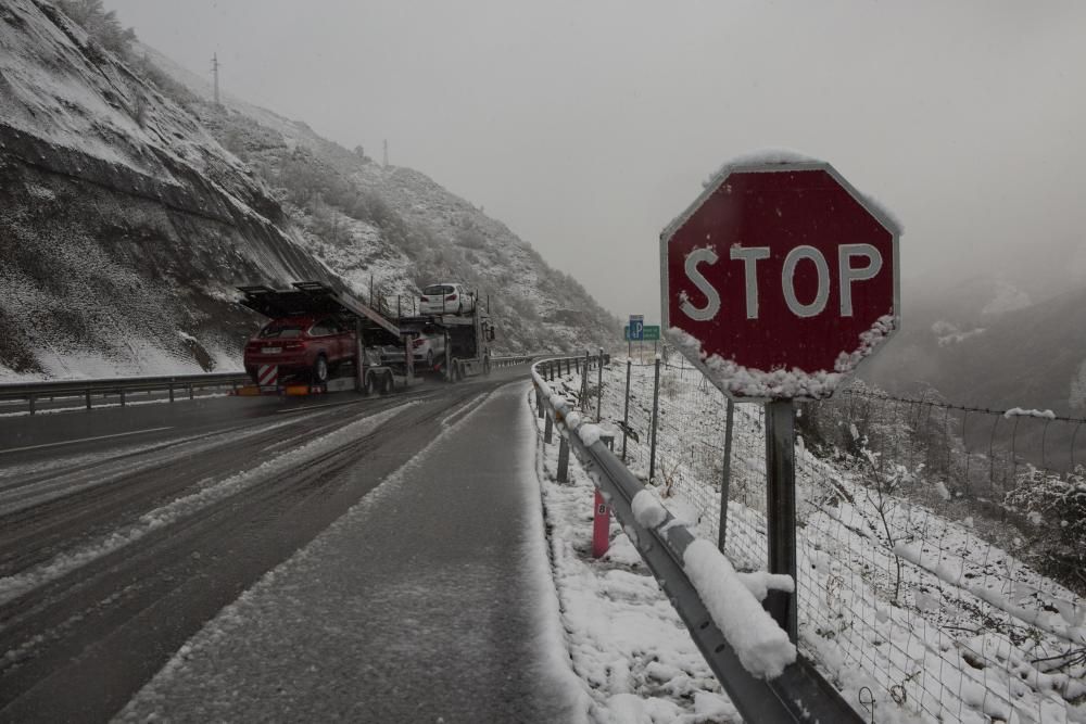 Accidente mortal de un camionero en el Huerna