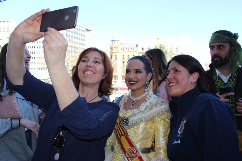 A la caza del selfi con Marina