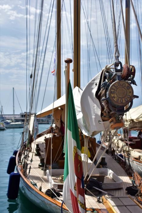 Los barcos clásicos surcan el mar de Mallorca