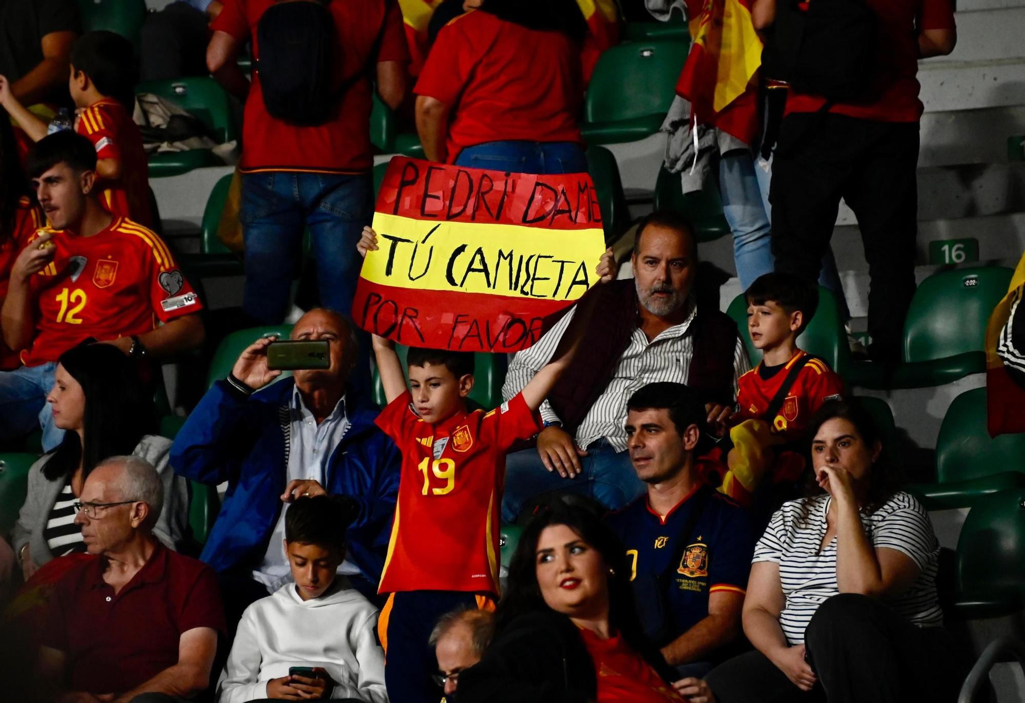 España - Georgia, en imágenes