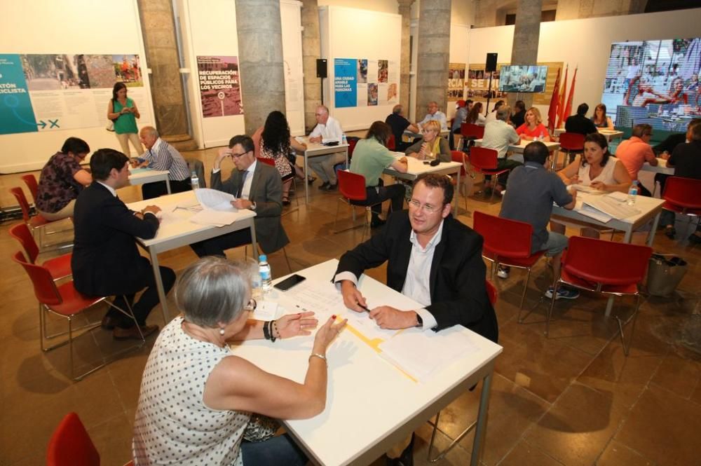 Jornada de Participación Vecinal en el Ayuntamiento de Murcia