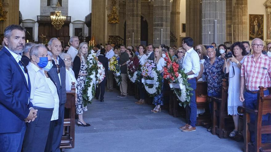 Misa funeral al padre Pedro Fuertes