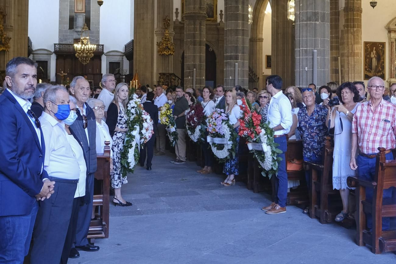 Misa funeral al padre Pedro Fuertes