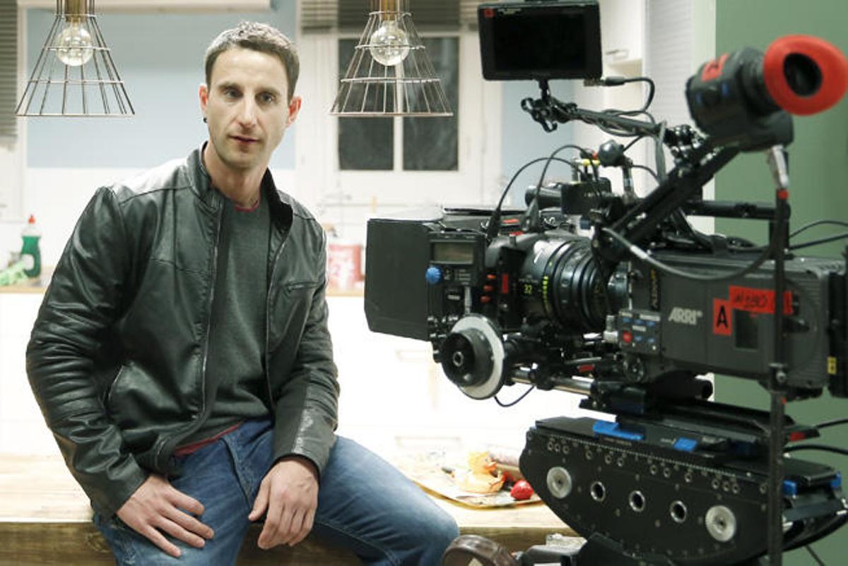 Dani Rovira, durante un descanso del filme que acaba de terminar de rodar, 'Cien metros'.
