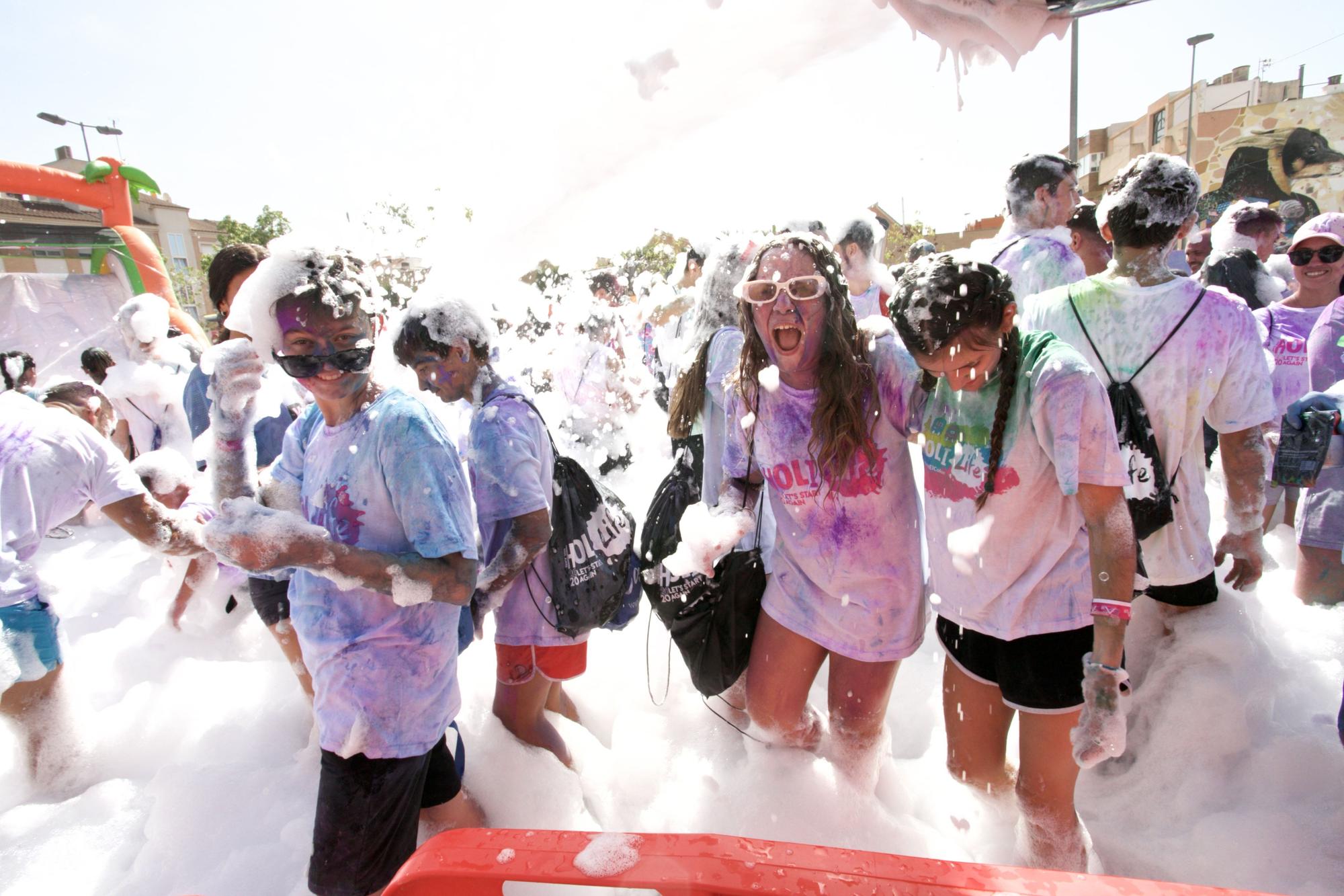 ‘Holi Life’, la carrera del color en Cabezo de Torres