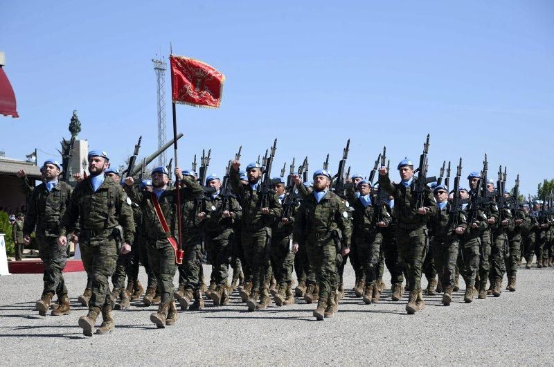 La Brigada Aragón envía a 600 militares a una compleja misión de paz al Líbano