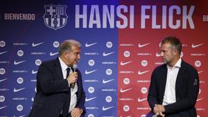 Laporta confirmó que el Barça está en disposición de afrontar cualquer fichaje