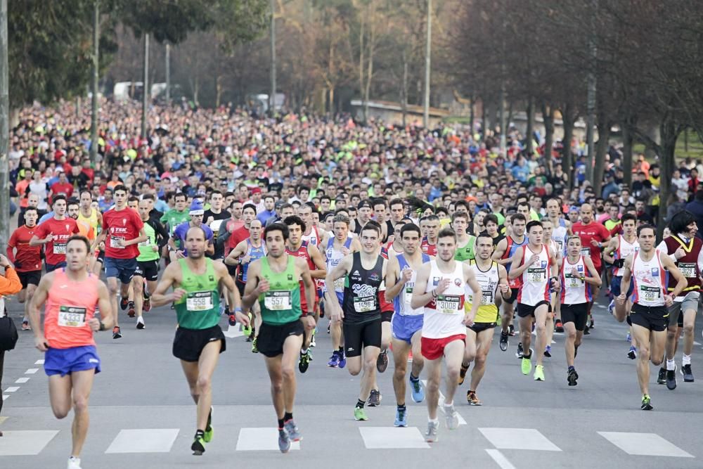 San Silvestre en Gijón