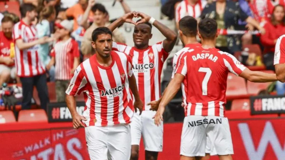 Resumen y goles del Sporting Gijón-Burgos (2-1) partido de la jornada 4