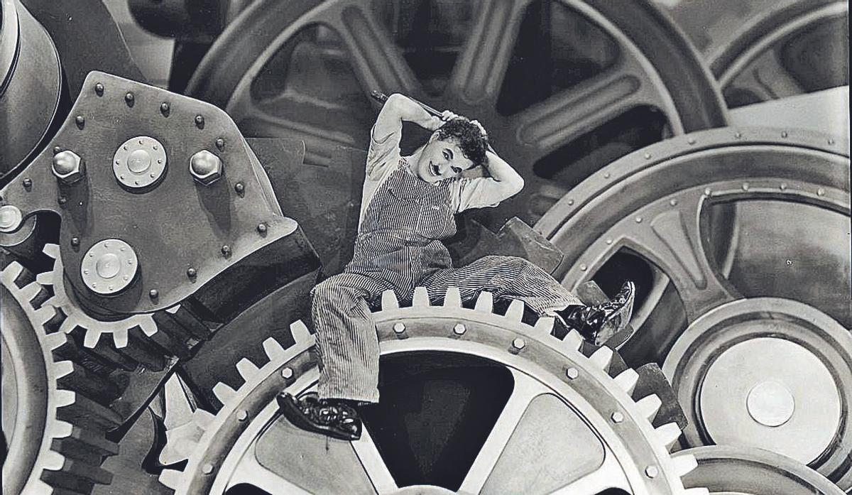 Tiempos modernos (1936).