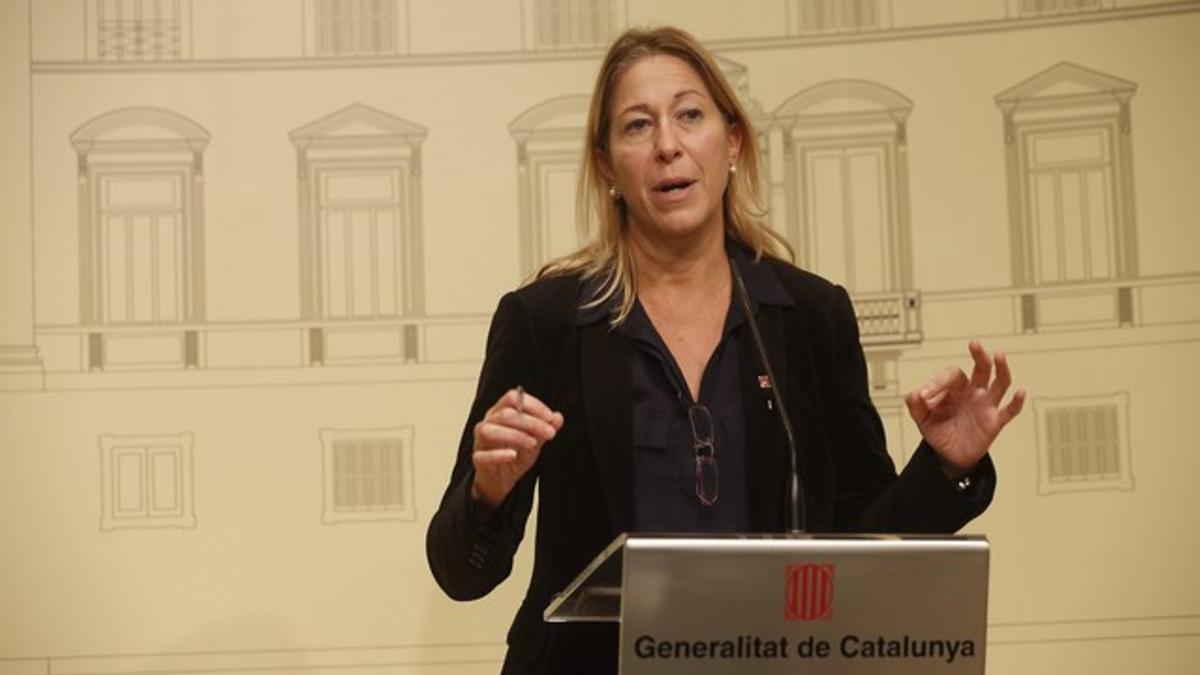 La portavoz del Govern, Neus Munté