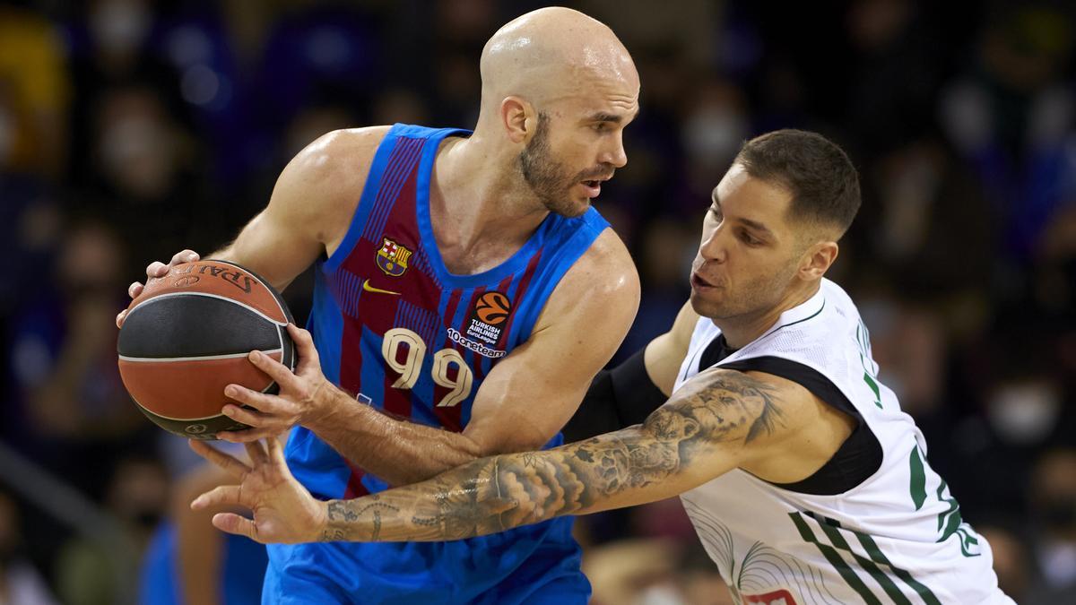 Nick Calathes, durante un partido