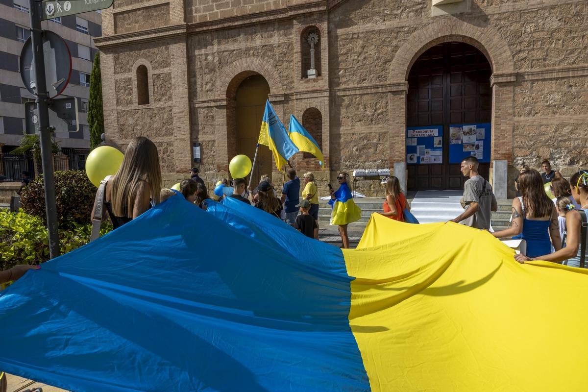 La comunidad ucraniana de Torrevieja celebra el día de la independencia