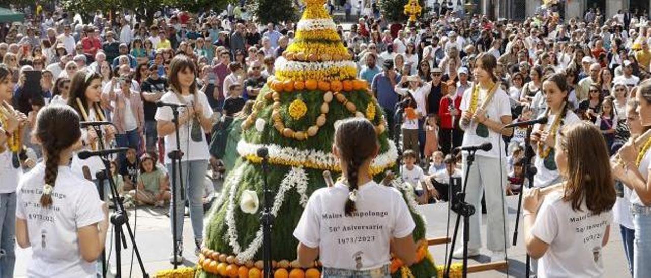 Maio del 50 aniversario del CEP Campolongo.