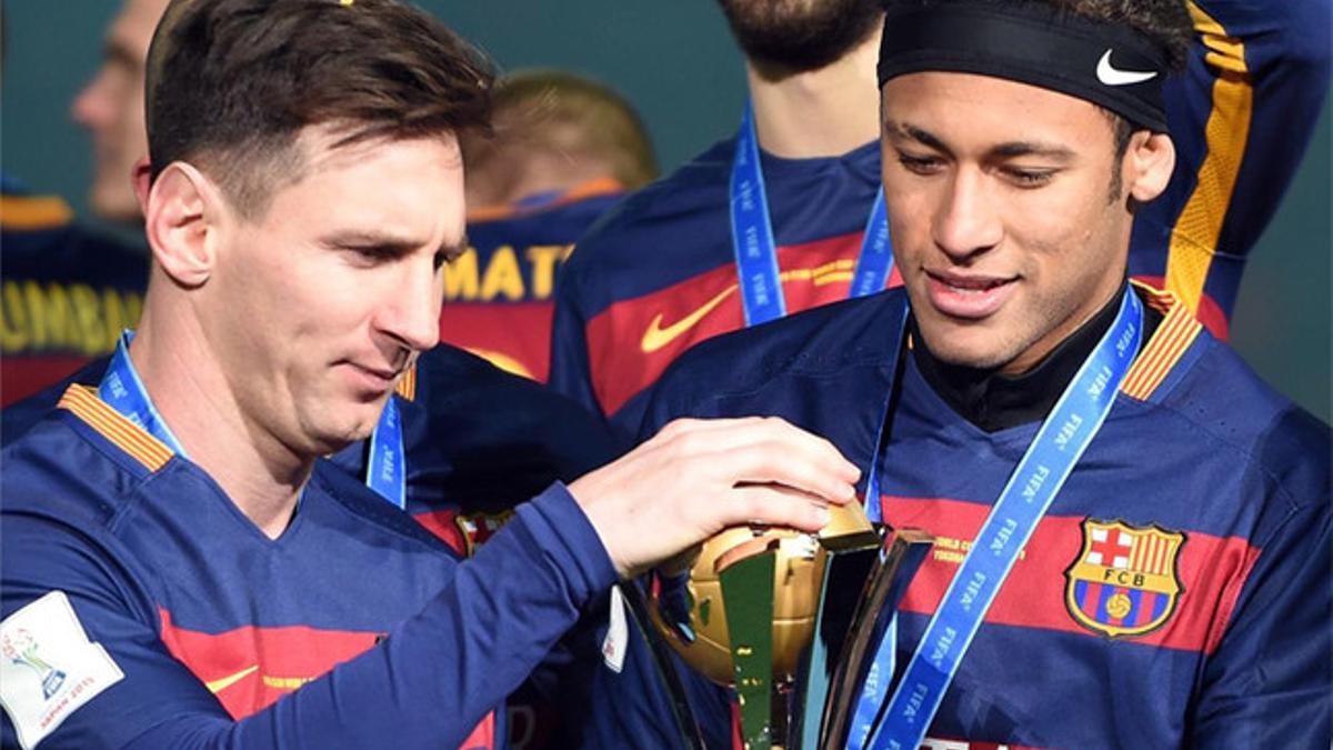 Messi y Neymar son los futbolistas más valiosos