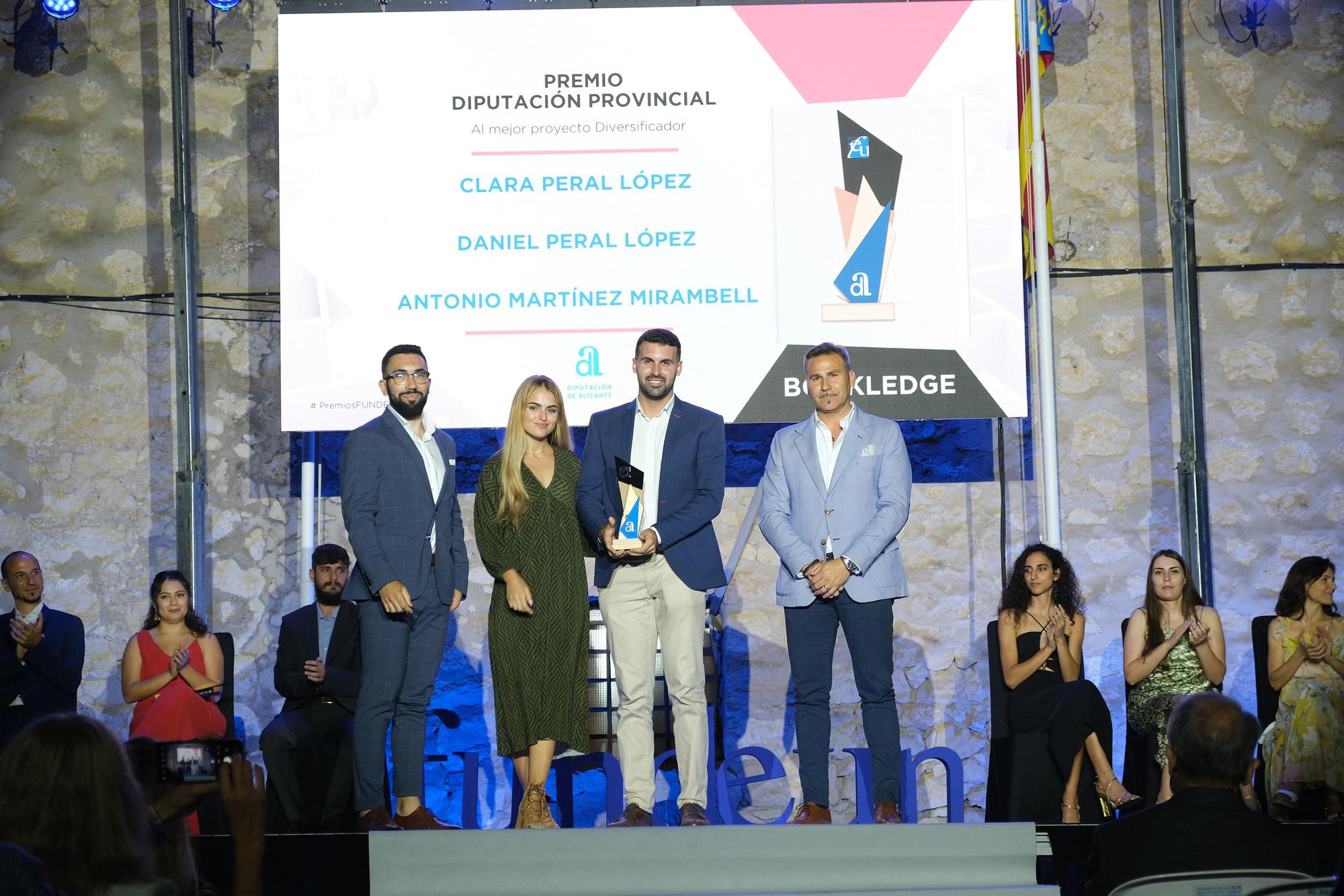 Gala de entrega de premios Fundeun en el Castillo de Santa Bárbara