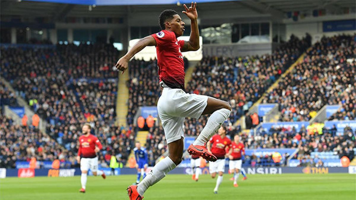 Golazo por la escuadra de Rashford ante el West Ham en la FA Cup