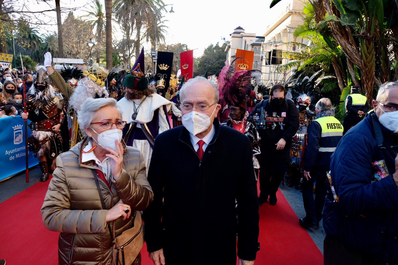 La Cabalgata de los Reyes Magos de Málaga de 2021