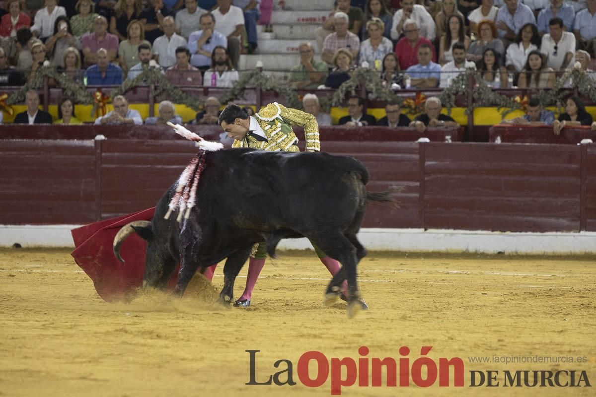 Cuarta corrida en la Feria Taurina de Murcia (Castella, Manzanares y Ureña)