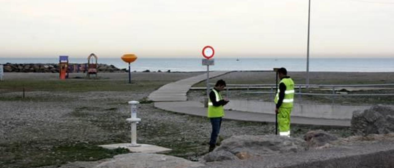 La falta de calendario de las obras de la playa de Almassora retrasa la comisión de seguimiento