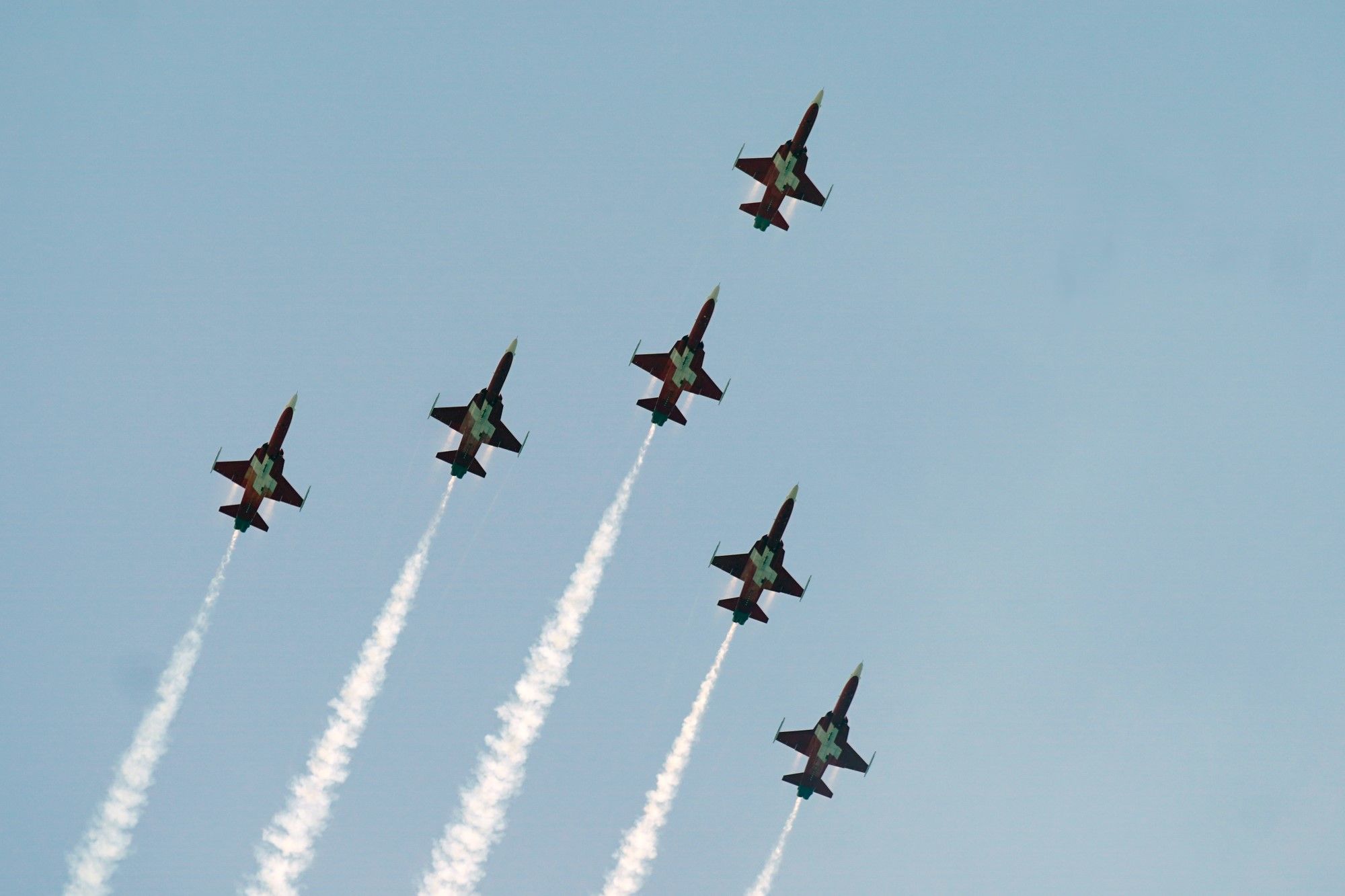 La octava edición del 'Air Show', festival aéreo de Torre del Mar, en imágenes