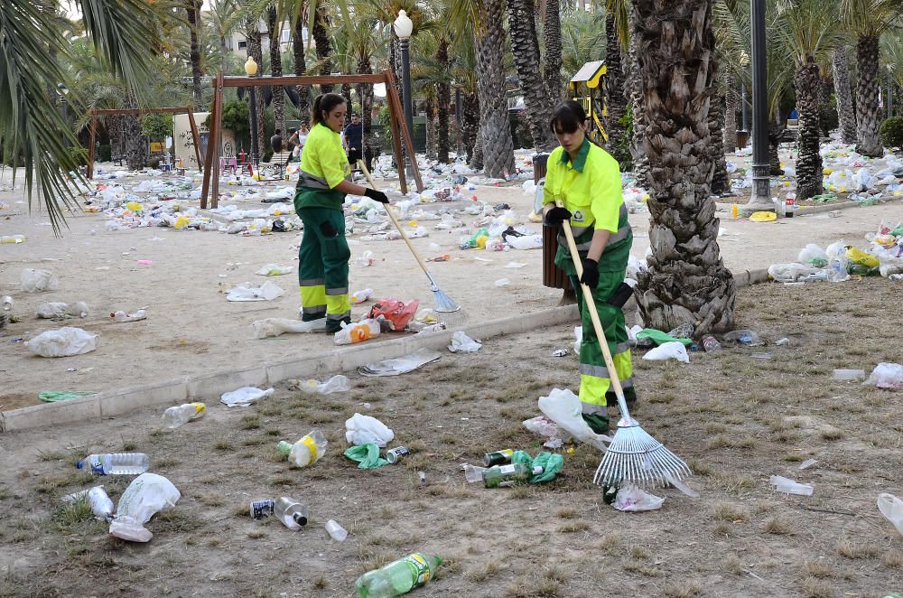 Así ha quedado la ciudad de Elche