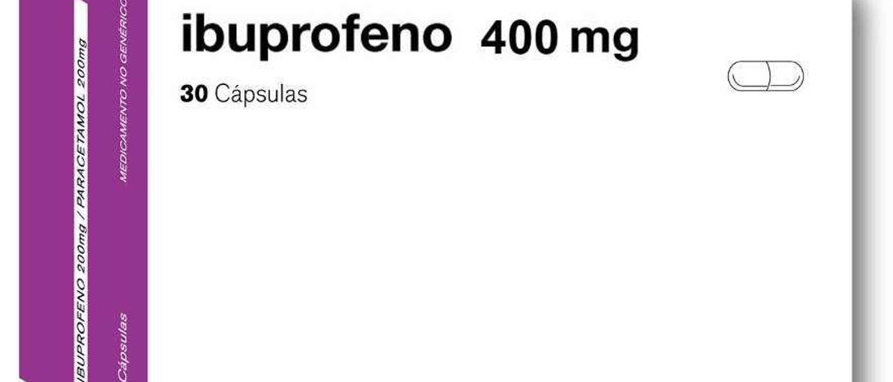 Tomar ibuprofeno de 400 miligramos, el consejo para evitar efectos secundarios