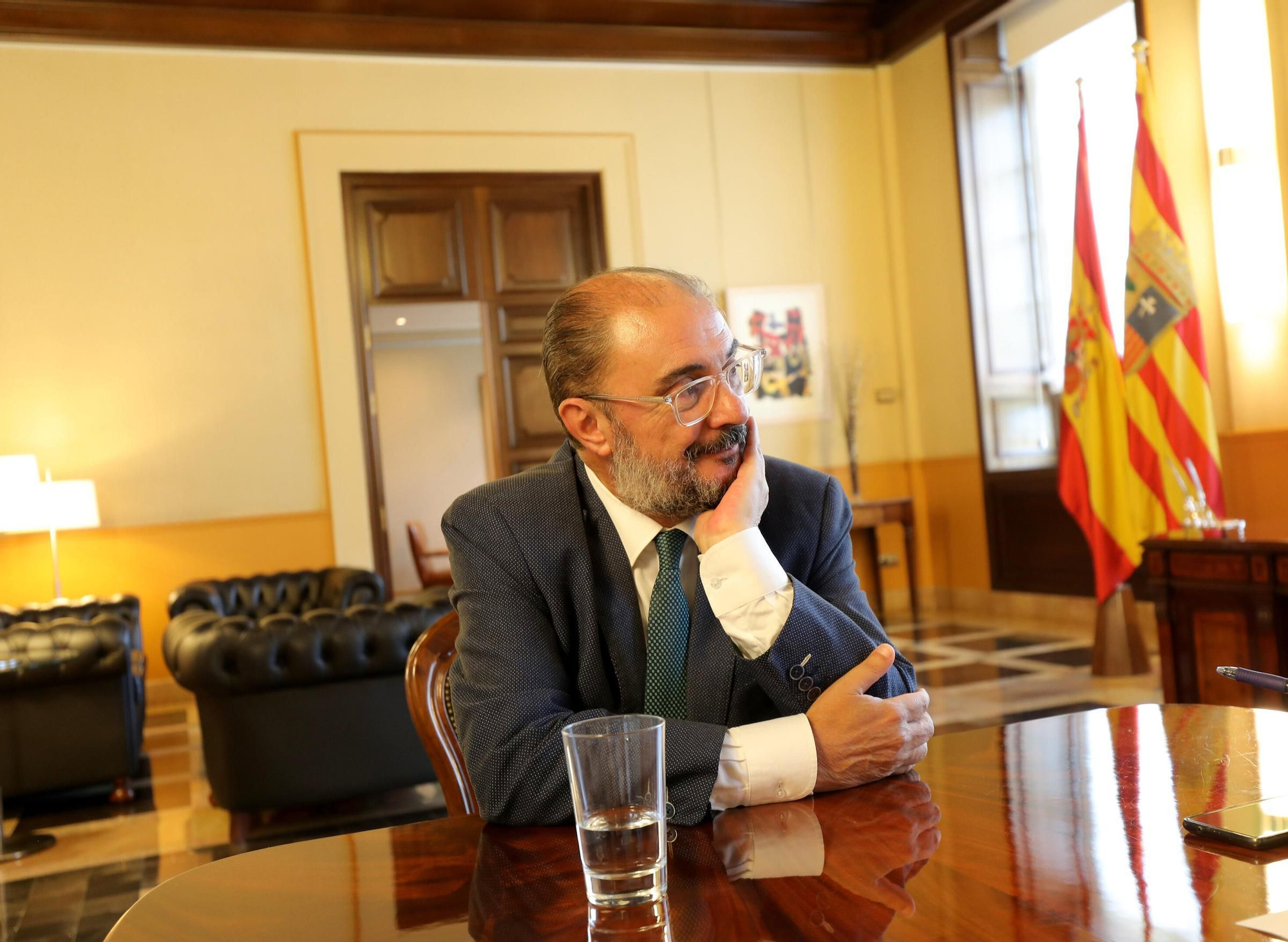 La vida de Javier Lambán, en imágenes