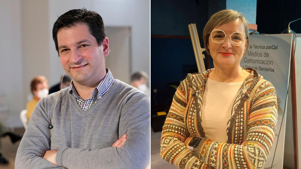 Esteban Gómez Suárez y Mónica Busta Díaz.