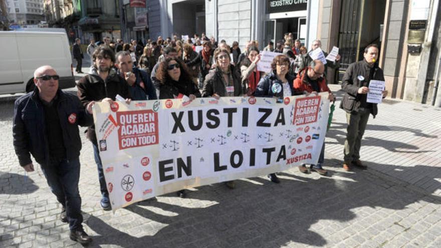 Manifestación en A Coruña