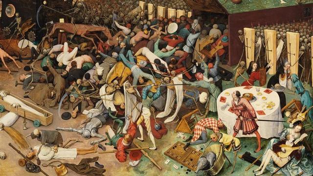 Detalle de 'El triunfo de la muerte' de Pieter Brueghel.