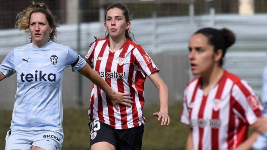 El Valencia cae en Lezama