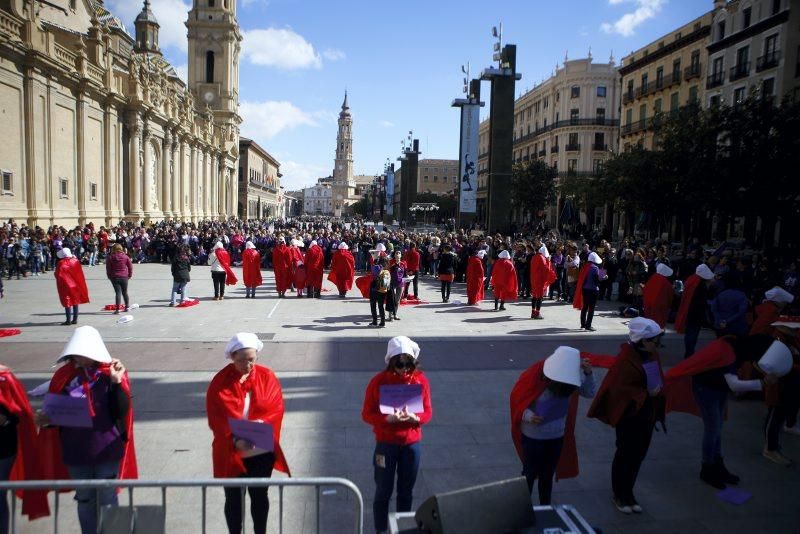 Concentraciones por el 8-M en Zaragoza