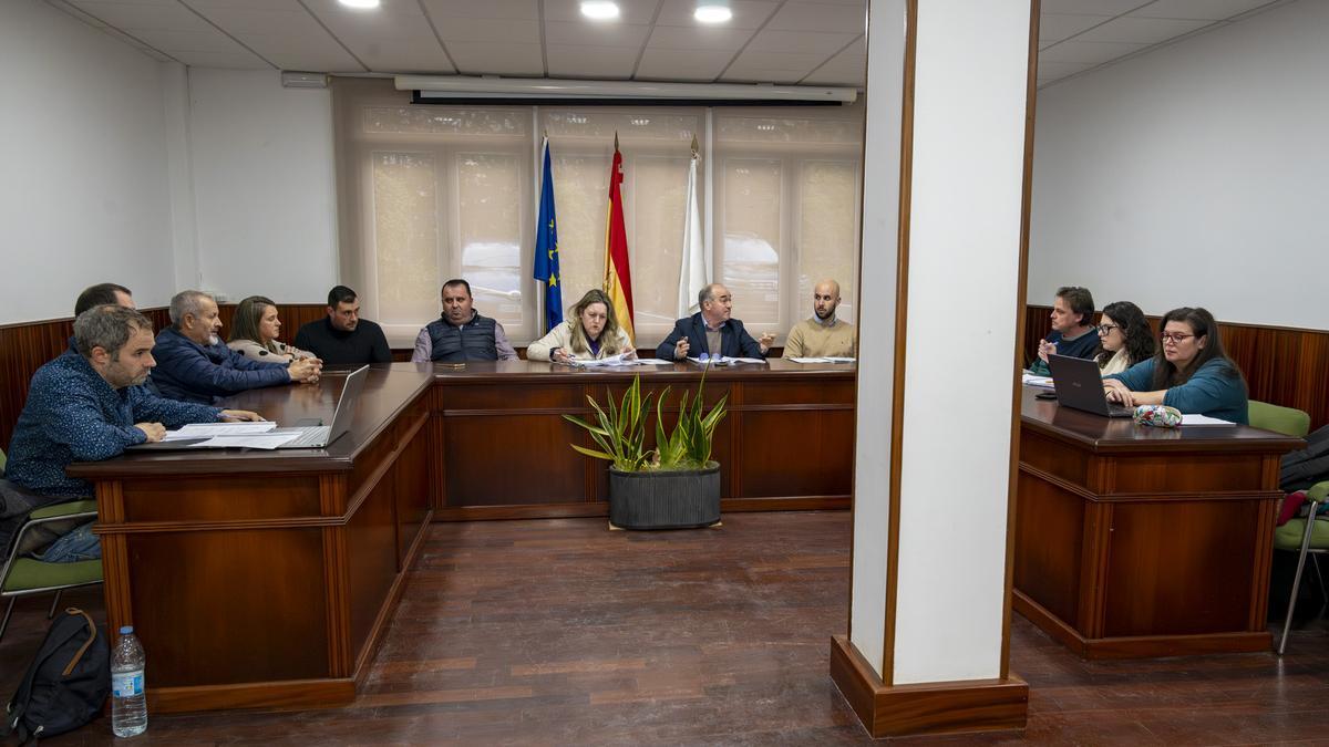 Última sesión plenaria celebrada por la Corporación de Rois