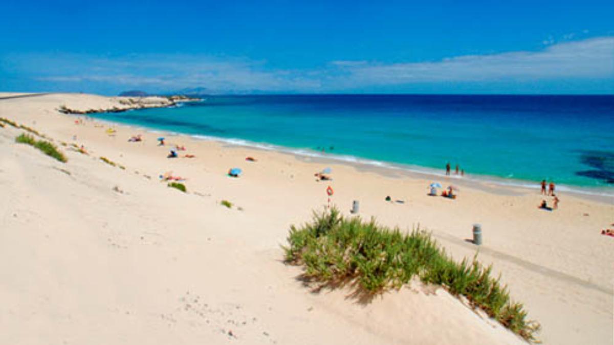 Playa del Moro, en Fuerteventura