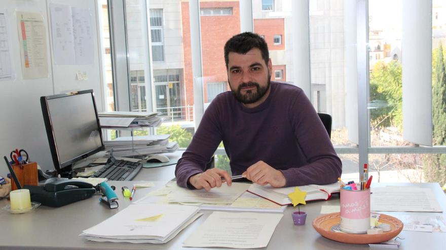 David Navarro, candidato de Podemos a la alcaldía de San Vicente.