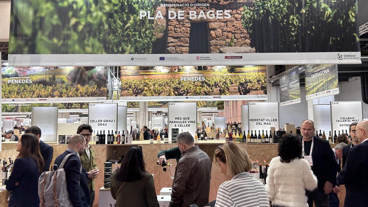 Estands bagencs a la Barcelona Wine Week