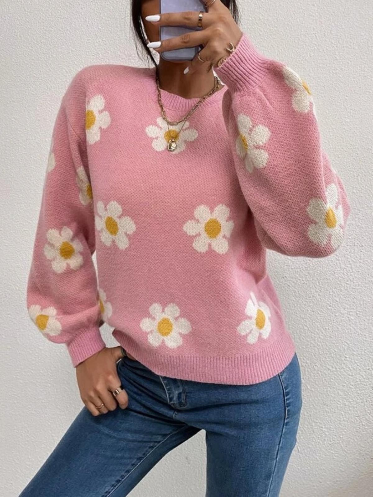 Jersey de margaritas de Shein (precio: 17 euros)